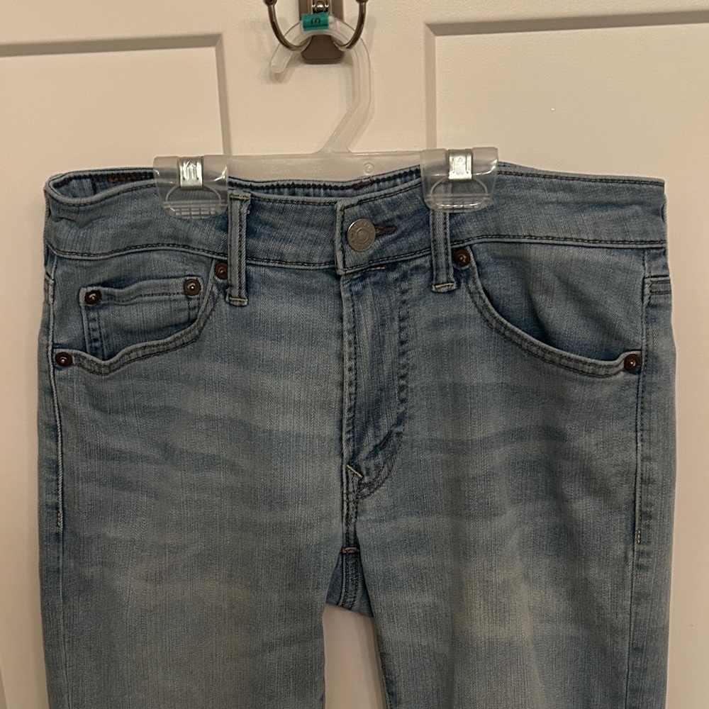 American Eagle Outfitters Light Blue Slim Men Jeans, size 29x32 - Picture 2 of 10